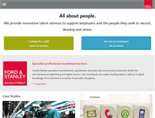 Tablet Screenshot of fordandstanley.com